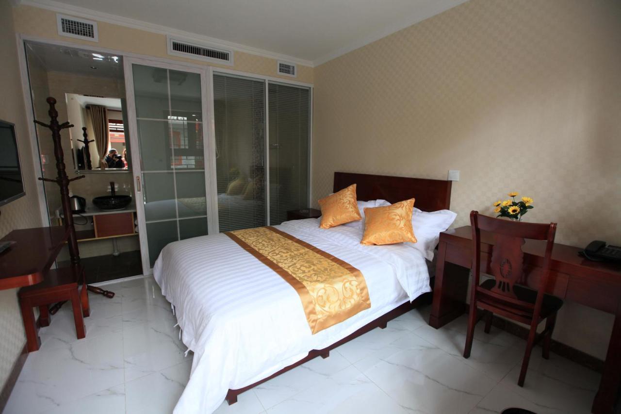 Zhantan Courtyard Hotel Beijing Exterior foto