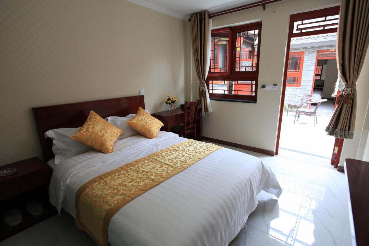 Zhantan Courtyard Hotel Beijing Exterior foto