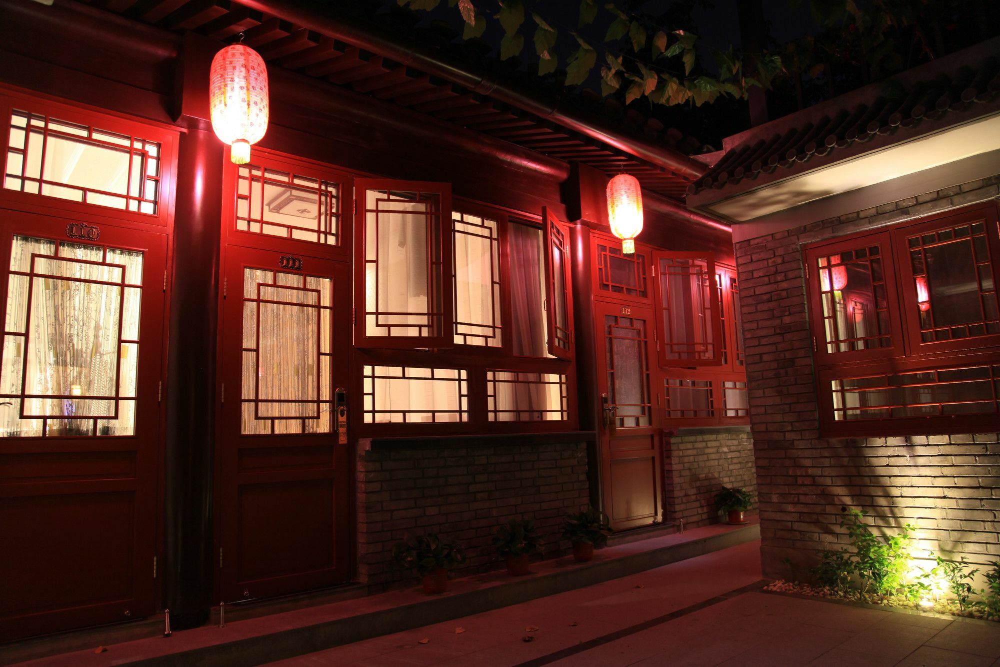Zhantan Courtyard Hotel Beijing Exterior foto